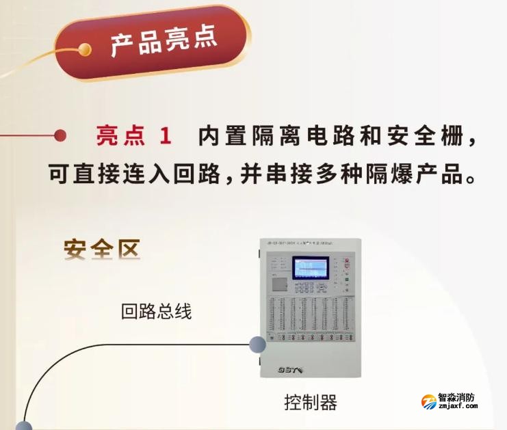 JTY-GM-GSTN9811(Ex)/WIS、GSTN9812(Ex)/WIS海灣隔爆煙感溫感產(chǎn)品亮點
